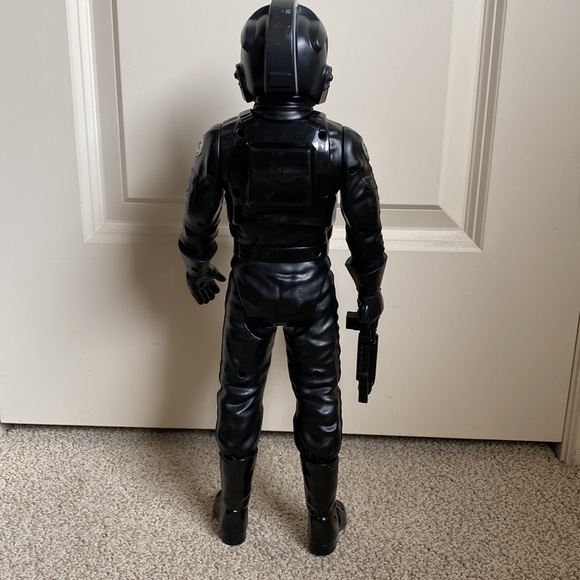 18” Star Wars Rebel Pilot Trooper Black Stormtrooper - Picture 3 of 16